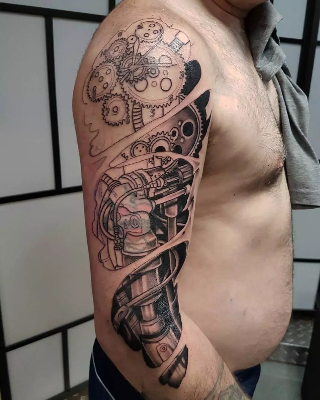 75 Best Biomechanical Tattoo Designs Meanings Top Of 2019