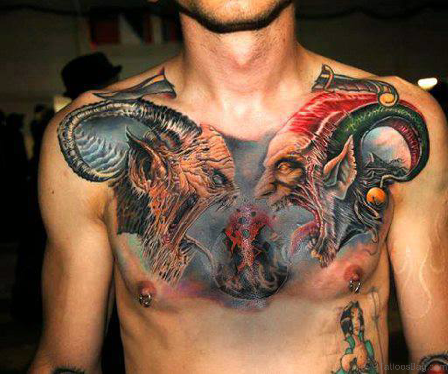 75 Brilliant Chest Tattoos For Men