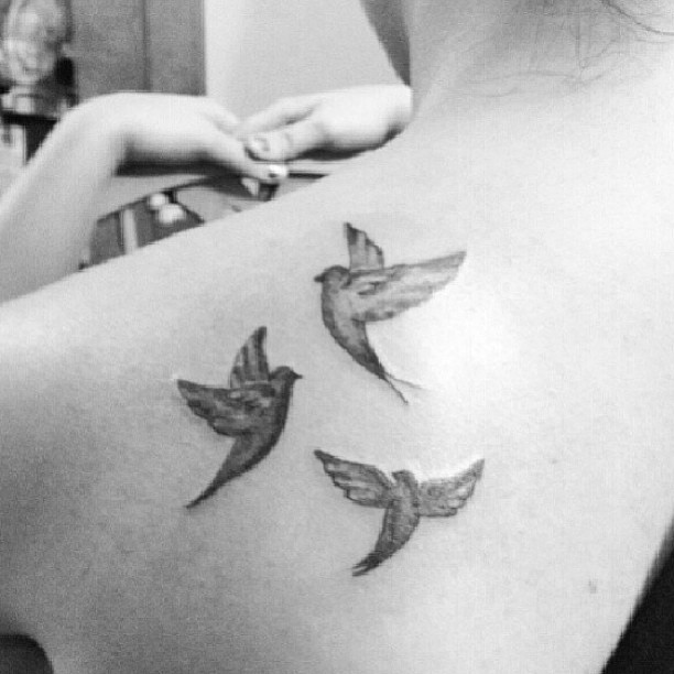 75 Fantastic Birds Shoulder Tattoos Shoulder Tattoos