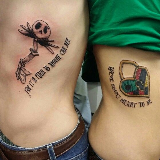 75 Jack Sally Tattoos Ideas Tattoos Jack And Sally Nightmare