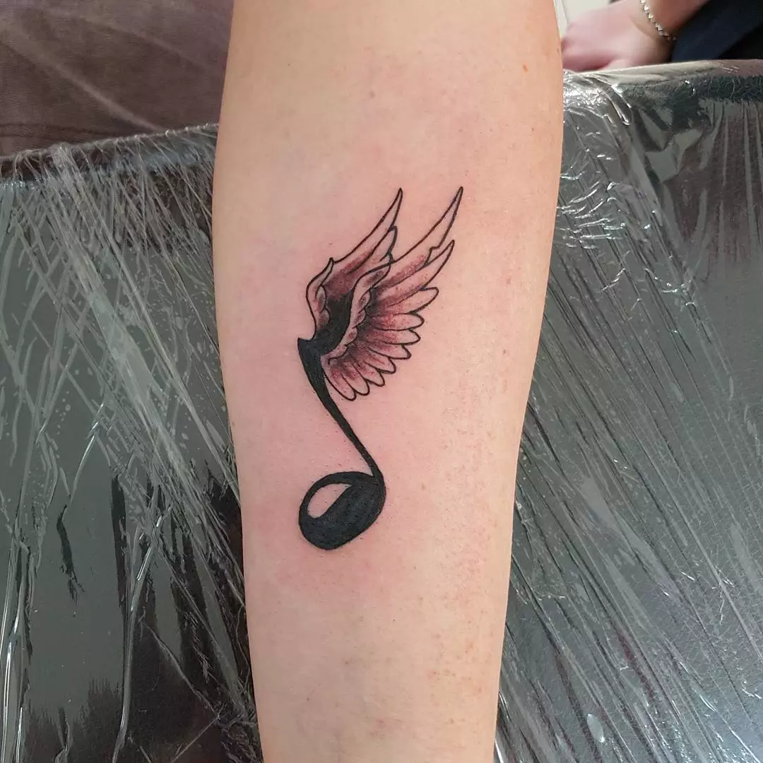 75 Lovely Music Note Tattoo Ideas For Those Who Is In Love With Music