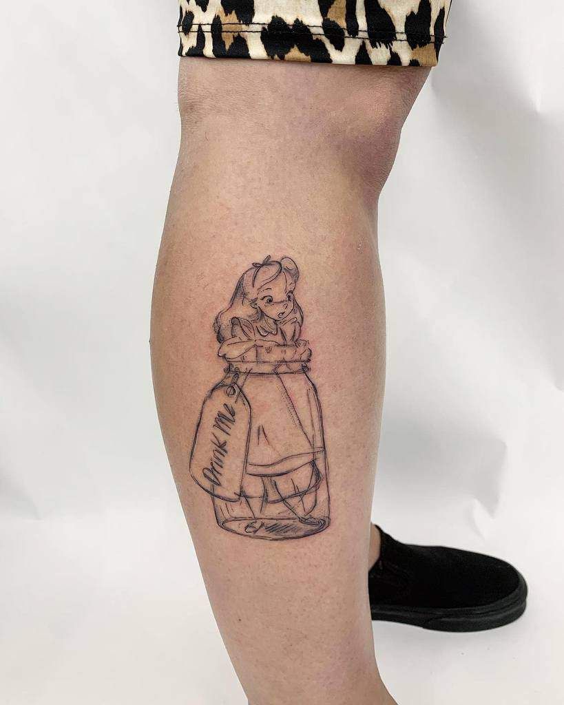 80 Alice In Wonderland Tattoo Ideas