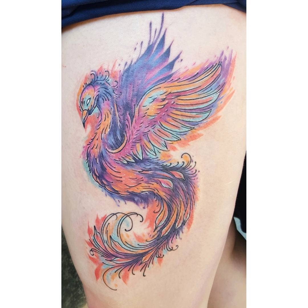 80 Best Phoenix Tattoo Designs Amp Meanings Mysterious Bird 2019