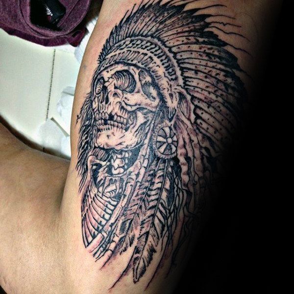 80 Unique Indian Skull Tattoo Designs For Men 2024 Guide Cool Chest