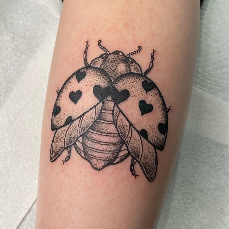 80 Unique Ladybug Tattoo Designs And Meanings