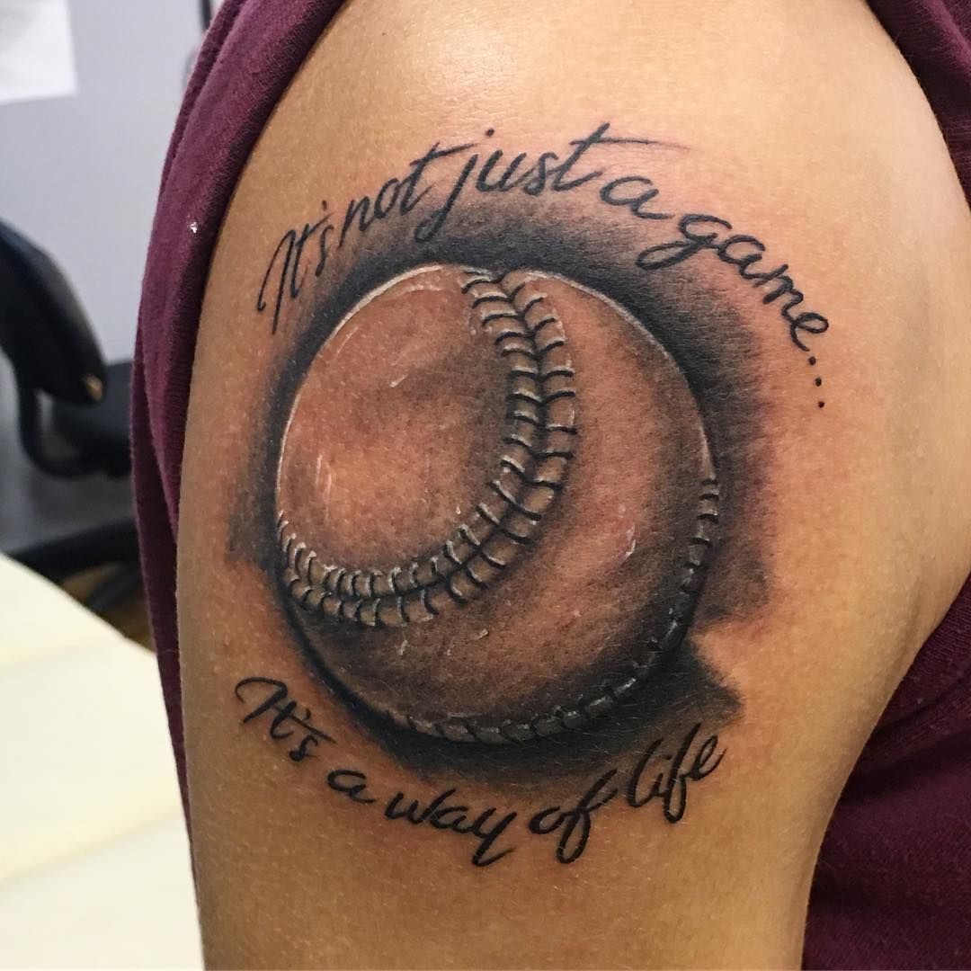 81 Best Baseball Tattoos Images Baseball Tattoos Tattoos Softball