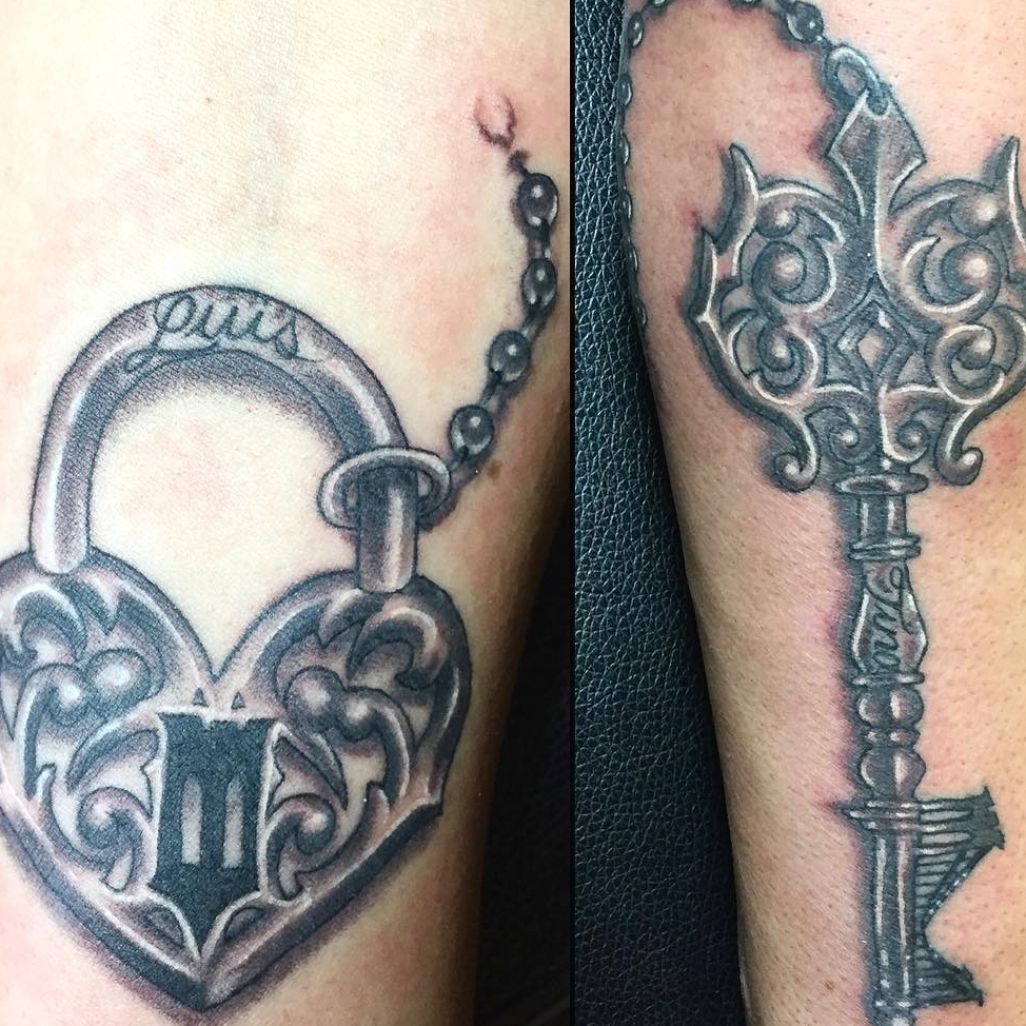 85 Best Lock And Key Tattoos Designs Amp Meanings 2019