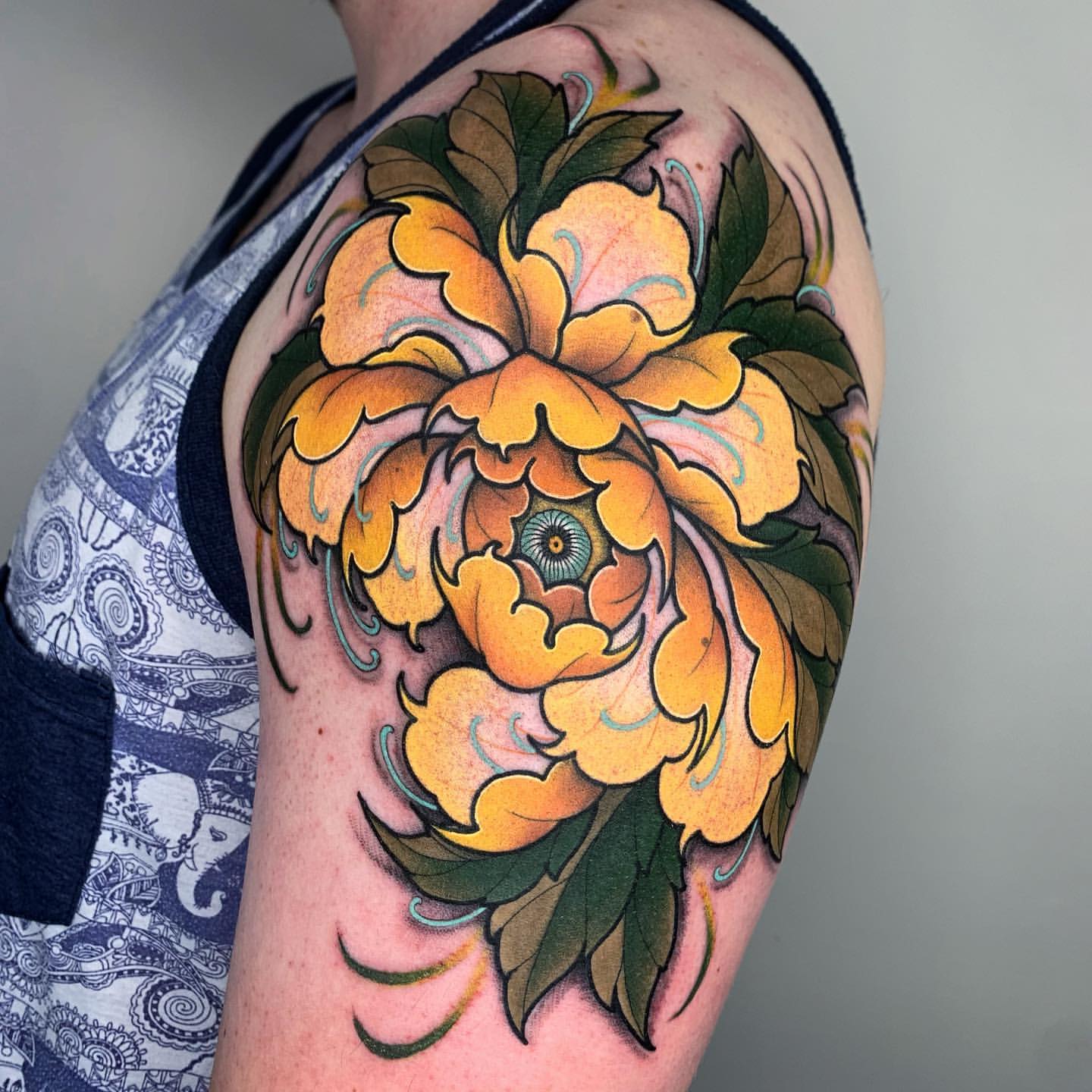 85 Best Peony Tattoo Designs Meanings Powerful Artistic 2019