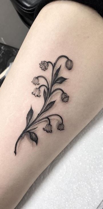 85 Stunning Lily Of The Valley Tattoos Artofit