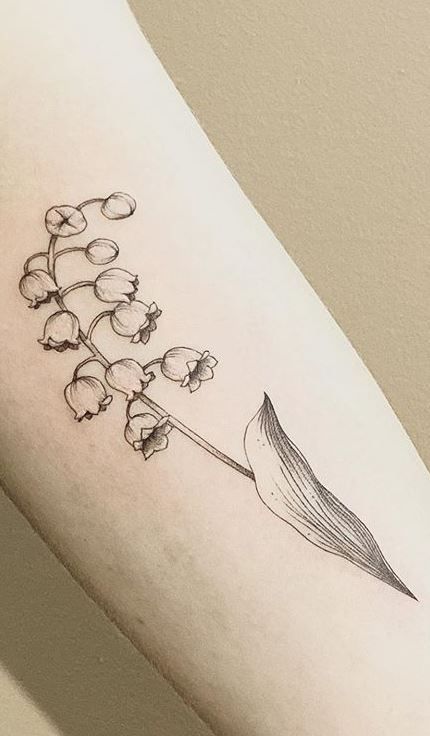 85 Stunning Lily Of The Valley Tattoos Tattoo Me Now