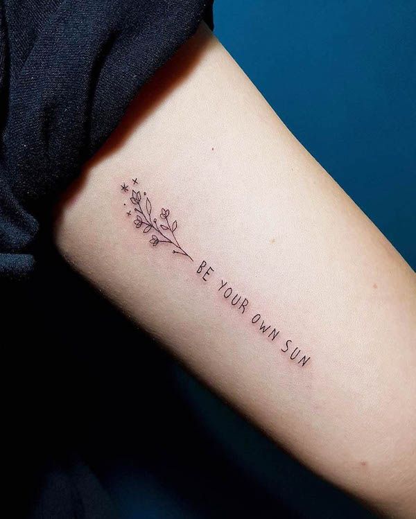 85 Tattoos Quotes On Arm Peaceloveserena