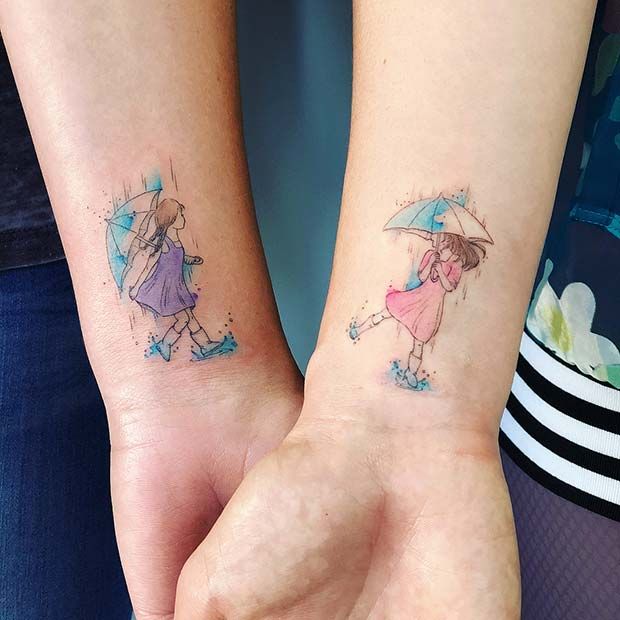 89 Heart Warming Sister Tattoos With Meanings Sister Tattoos