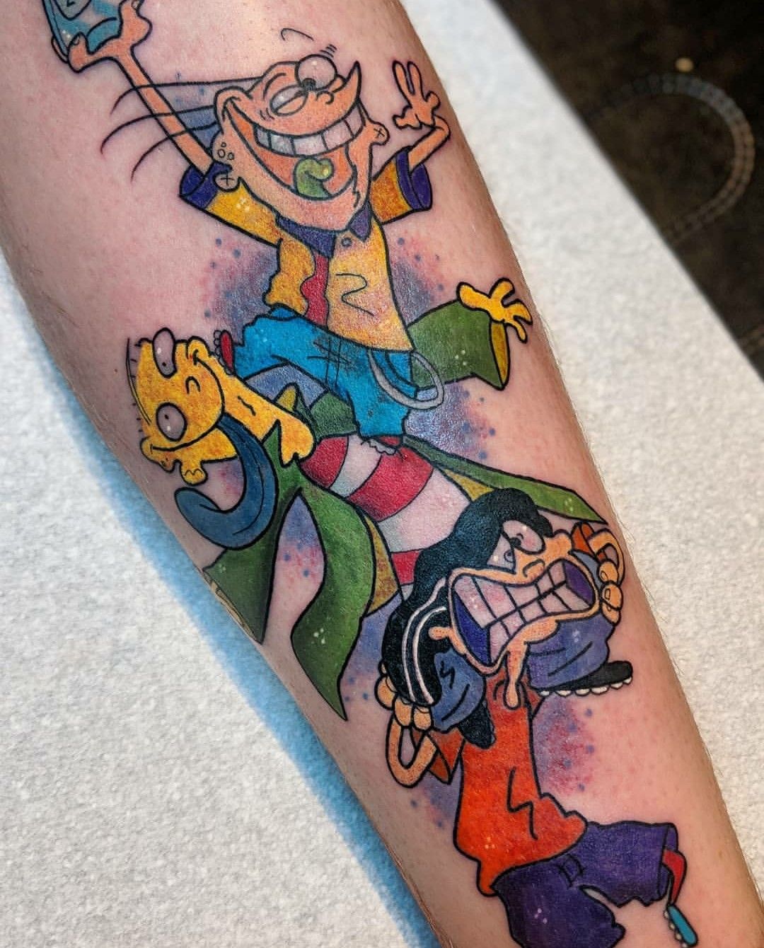 90 S Nickelodeon Cartoon Tattoos Cartoon Tattoos Cartoon Character