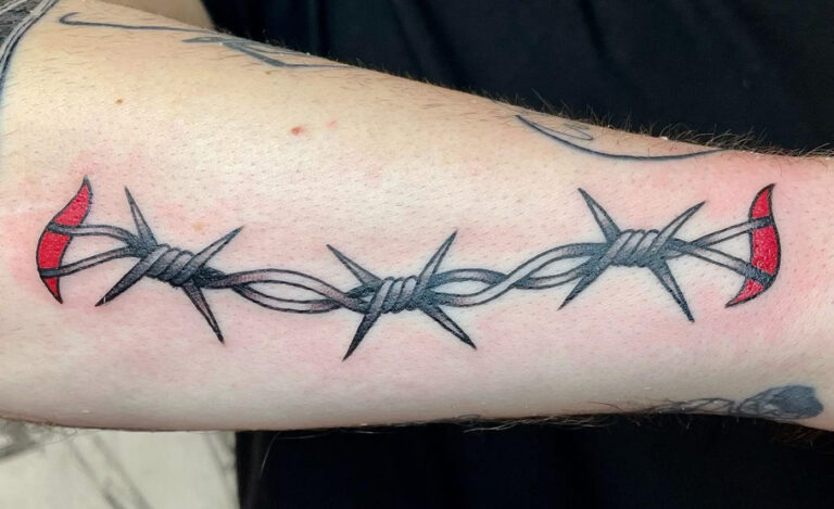 95 Captivating Barbed Wire Tattoos That Won T Fail To Impress You