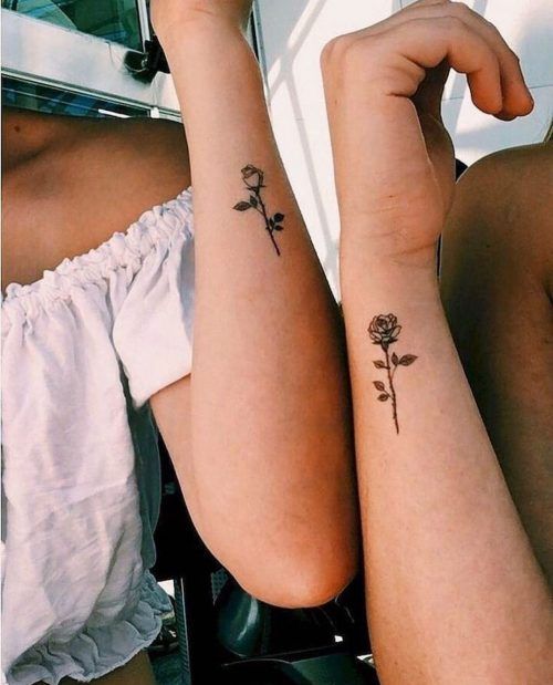 95 Cute Matching Tattoos For Your Lover Or Besties Cute Matching