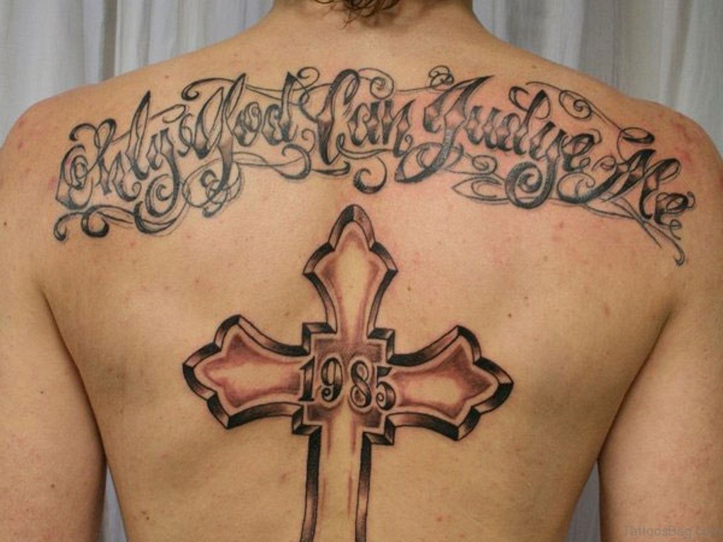 97 Stunning Cross Tattoos For Back Tattoo Designs Tattoosbag Com