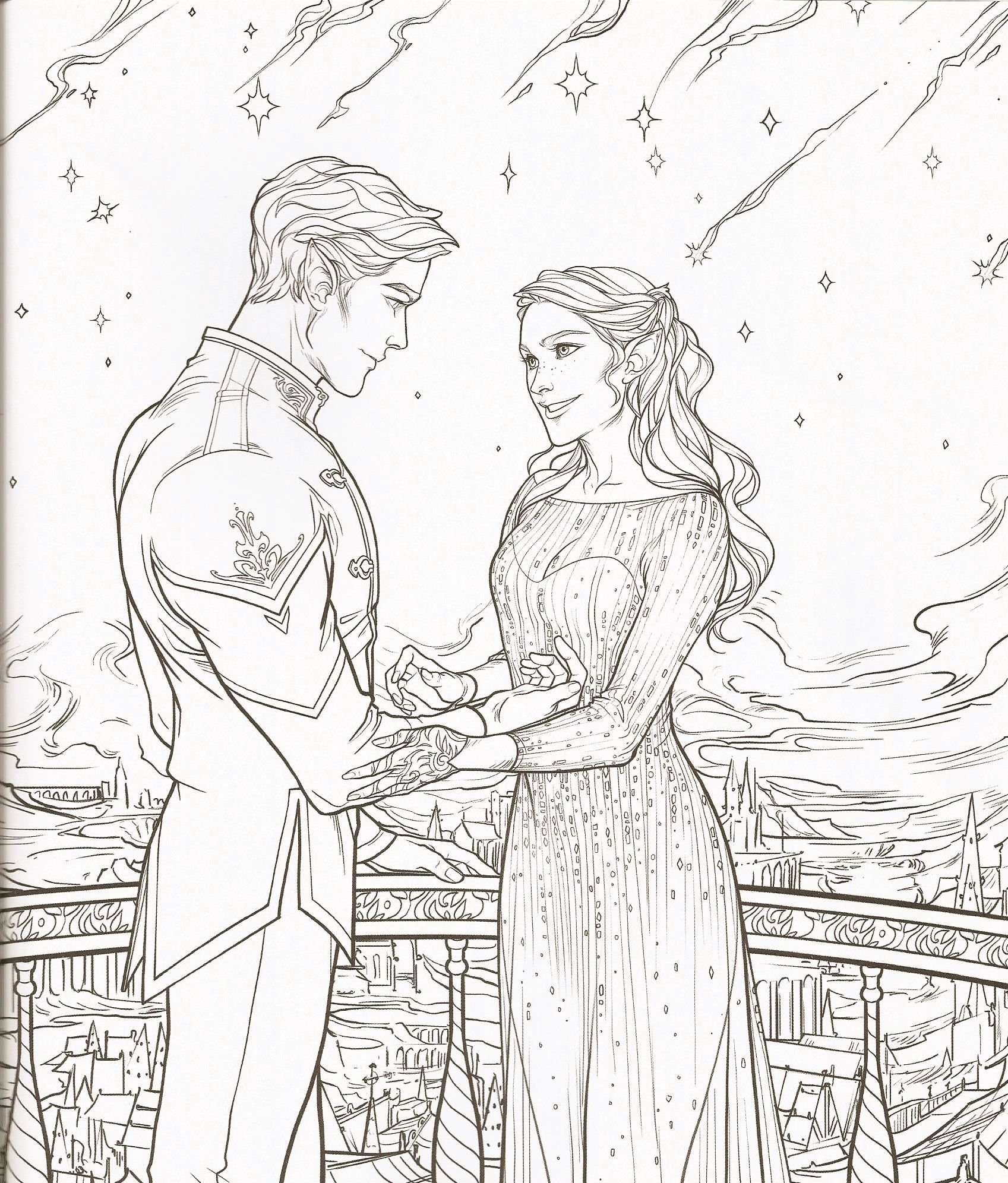 Acotar Coloring Book Coloring Pages