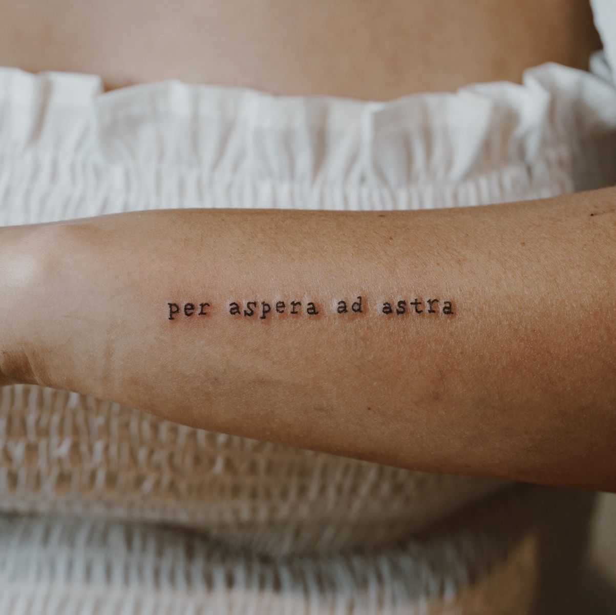 Ad Astra Per Aspera Tattoo