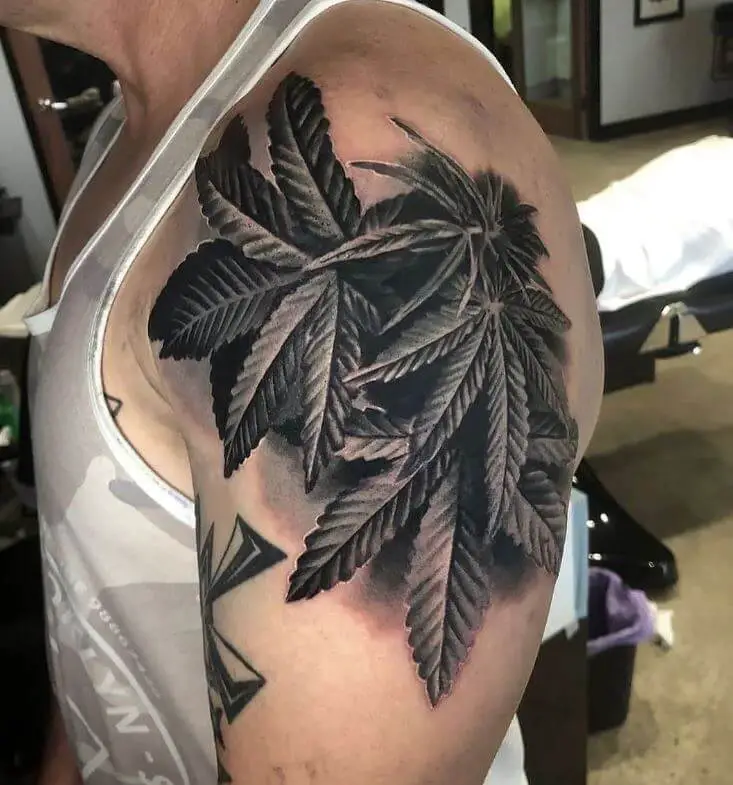 Aggregate More Than 76 Weed Tattoos For Men Best In Eteachers