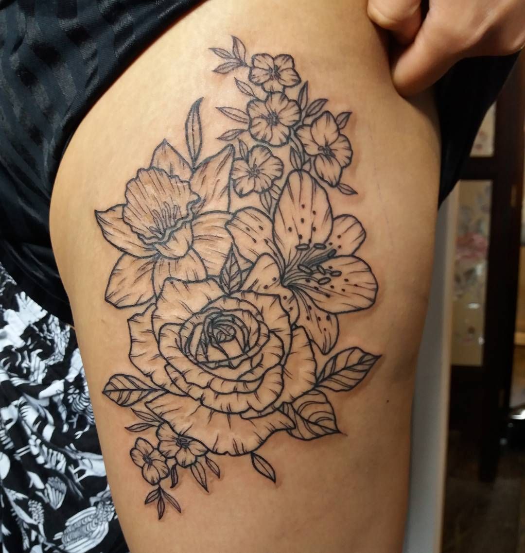 Aggregate More Than 80 Lily Rose Tattoo Latest In Cdgdbentre