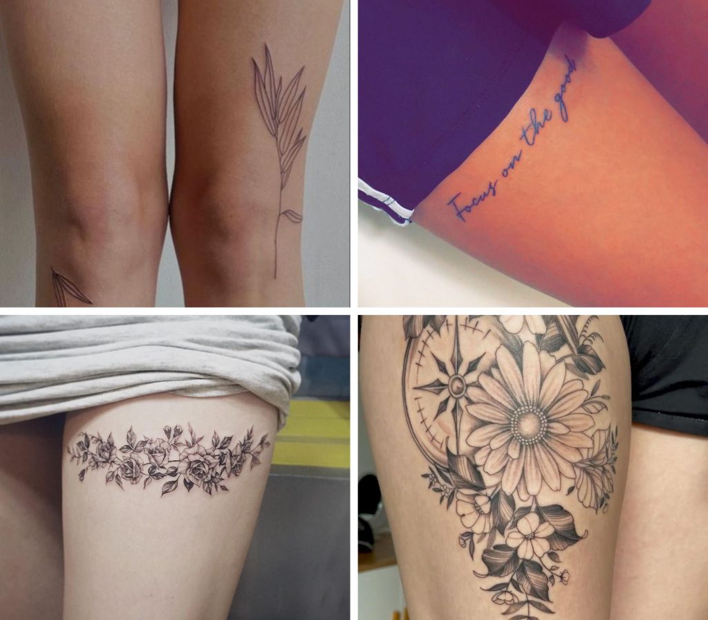 Aggregate More Than 84 Female Thigh Tattoo Ideas Best In Coedo Com Vn