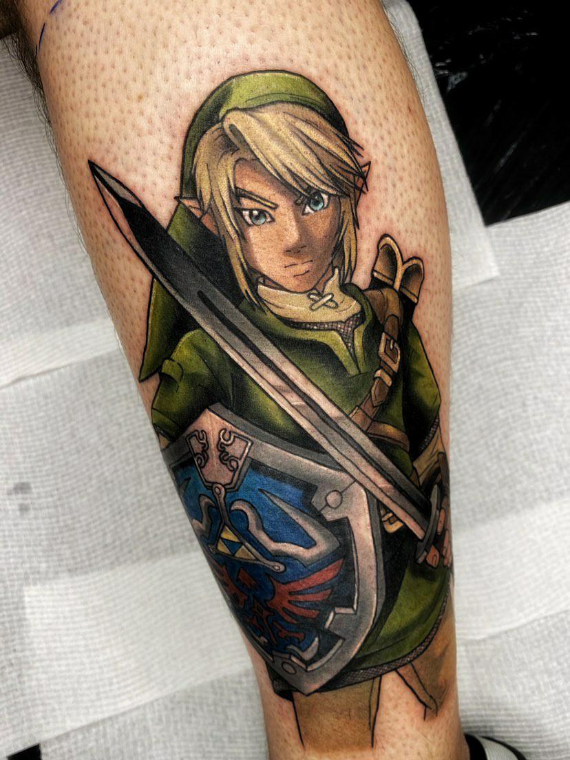 All First Part Of My New Legend Of Zelda Tattoo R Zelda