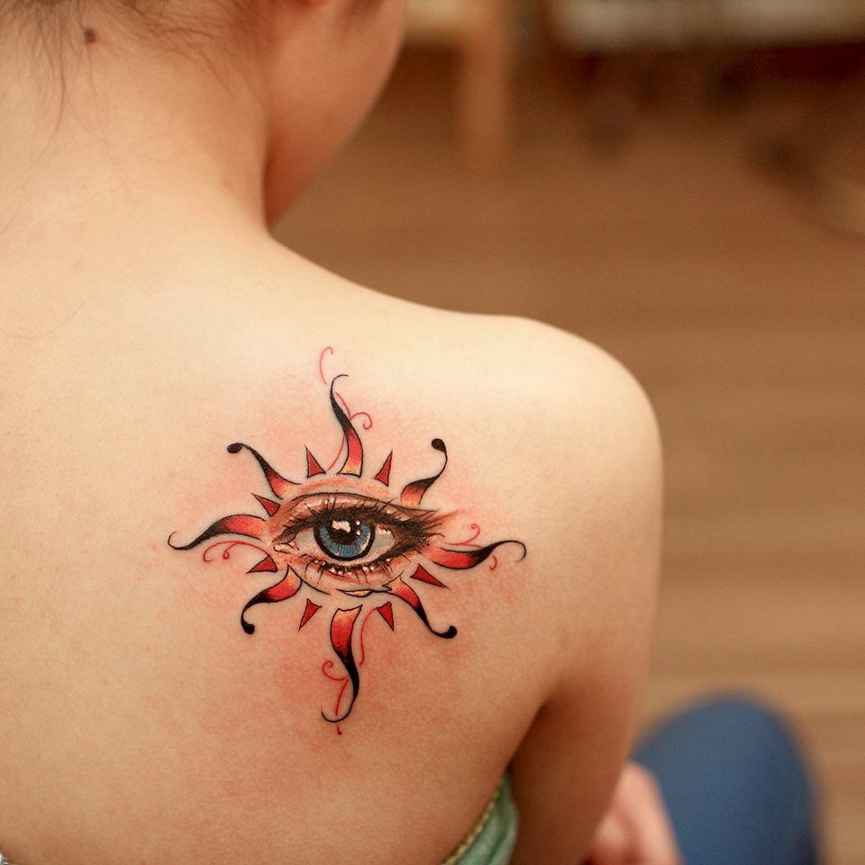 All Seeing Eye Tattoo Eye Temporary Tattoo Omnipresent Eye Tattoo Cool Tattoo All Seeing Eye