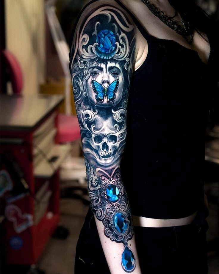 Amazing Sleeve Tattoos For Women 36 Sleeve Tattoos For Women