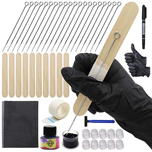 Amazon Com Stick Poke Tattoo Kit Romlon Tattoo Poke And Stick Kit