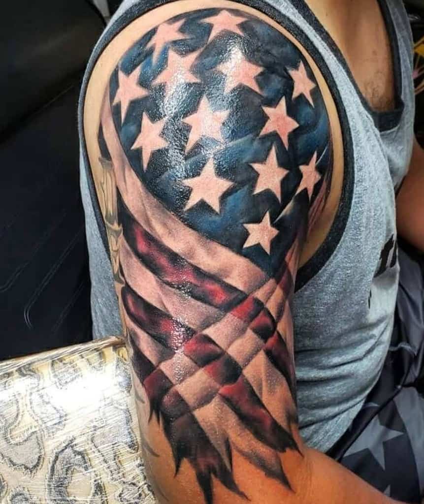 5 Bold Designs for Patriotic American Flag Tattoos