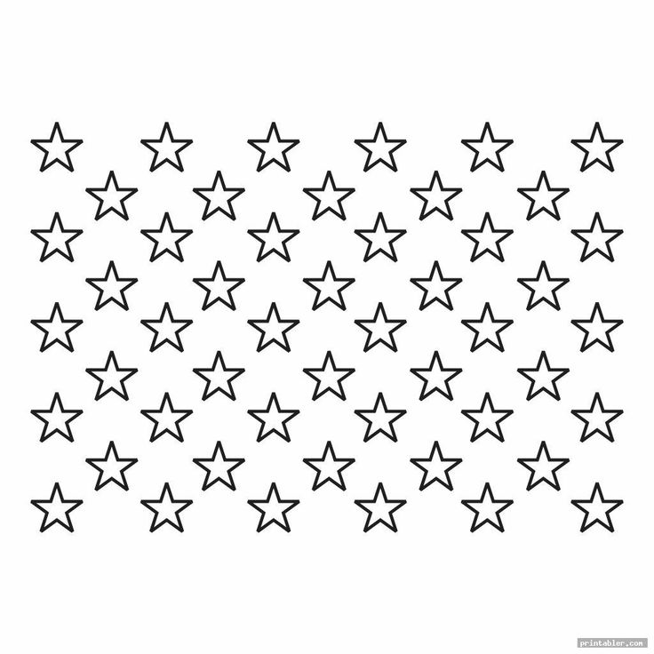 American Flag Stars Stencil Printable Gridgit Com