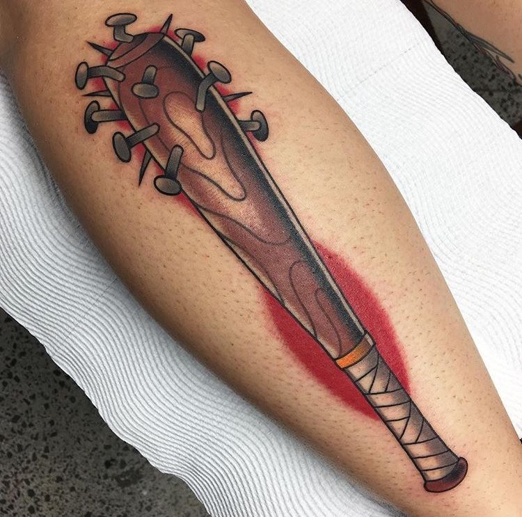 5 Iconic American Baseball Bat Tattoo Designs