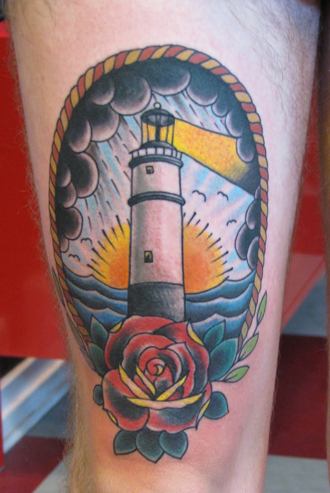 5 Timeless Symbols in American Lighthouse Tattoos