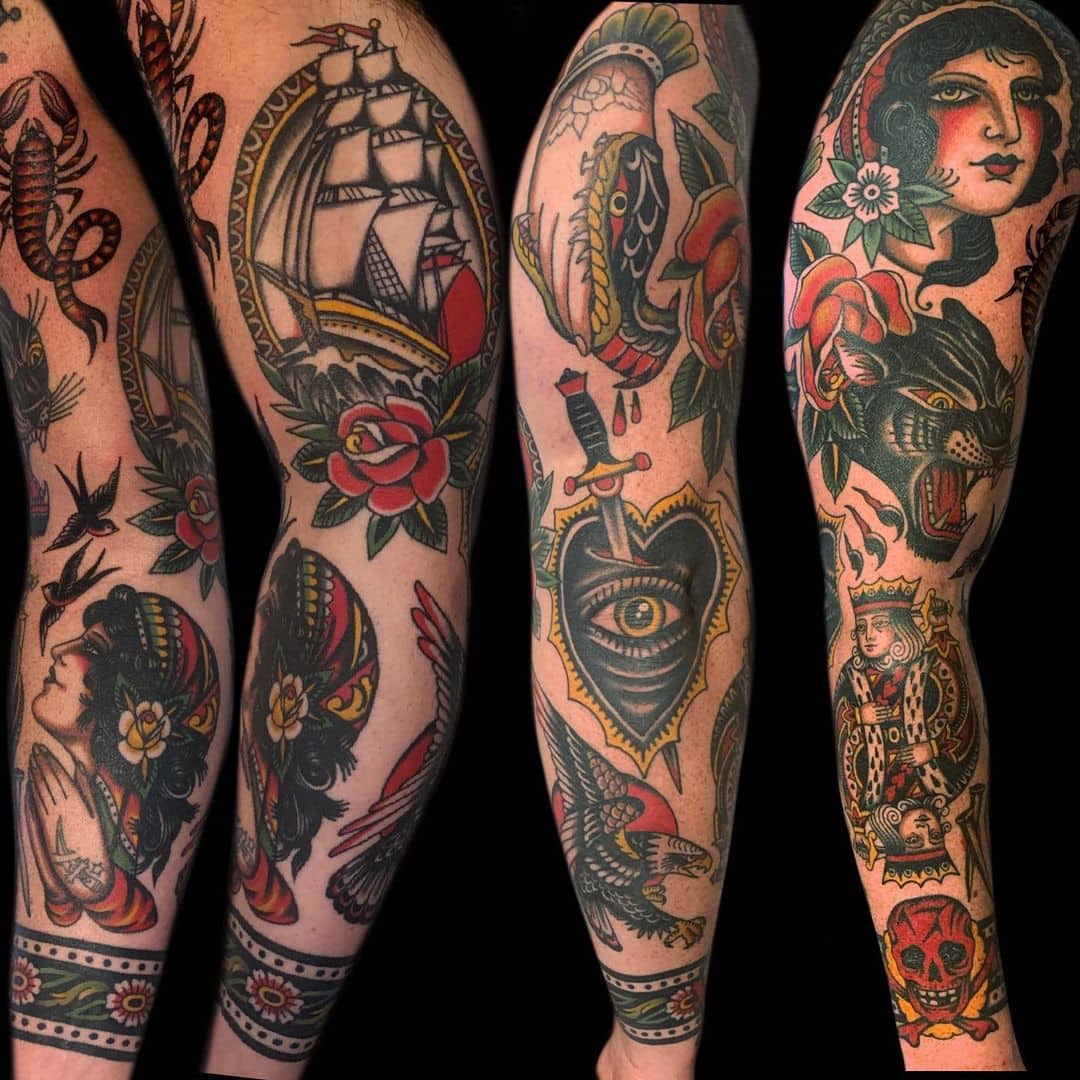 American Traditional Tattoos History Meanings Artists Amp Designs