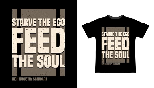 Amp Quot Starve The Ego Feed The Soul Amp Quot Lettering Tattoo Placed