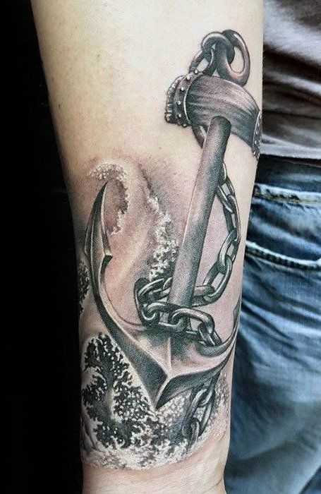 Anchor Tattoos For Men Forearm Scribb Love Tattoo Design