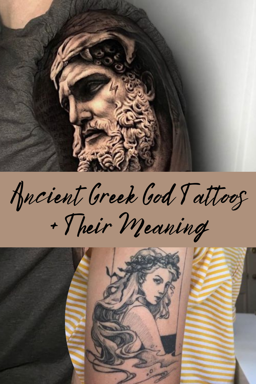 Ancient Greek God Tattoos Their Meaning Tattooglee Ancient Greek