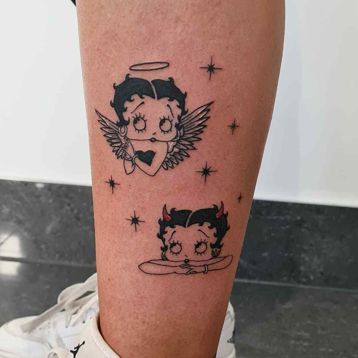 Angel Betty Boop Tattoo Design Tattoos Designs