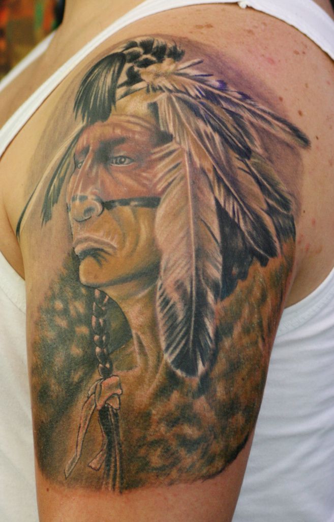 Apache Indians Tattoos