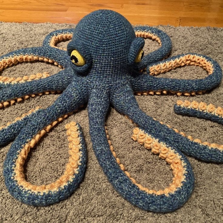 Apollo The Octopus Giant Crochet Pattern Projectarian Shop