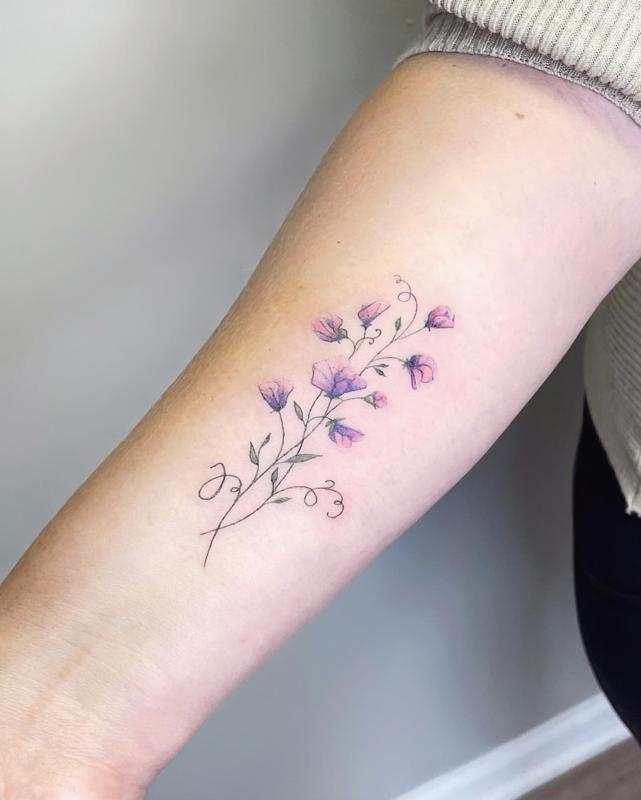 5 Stunning April Flower Tattoo Ideas for Spring