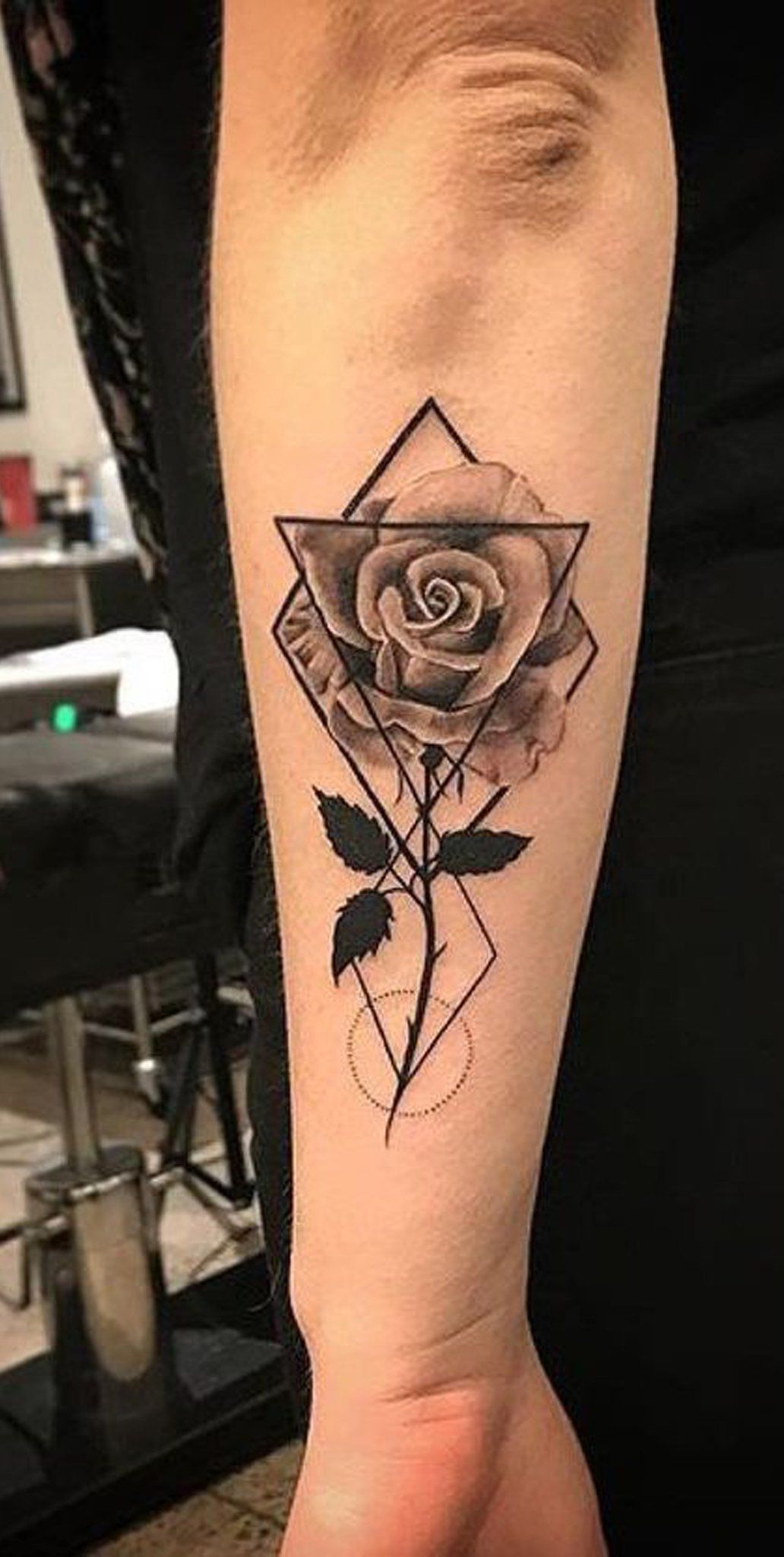 Arm Rose Tattoo With Name For Men Viraltattoo