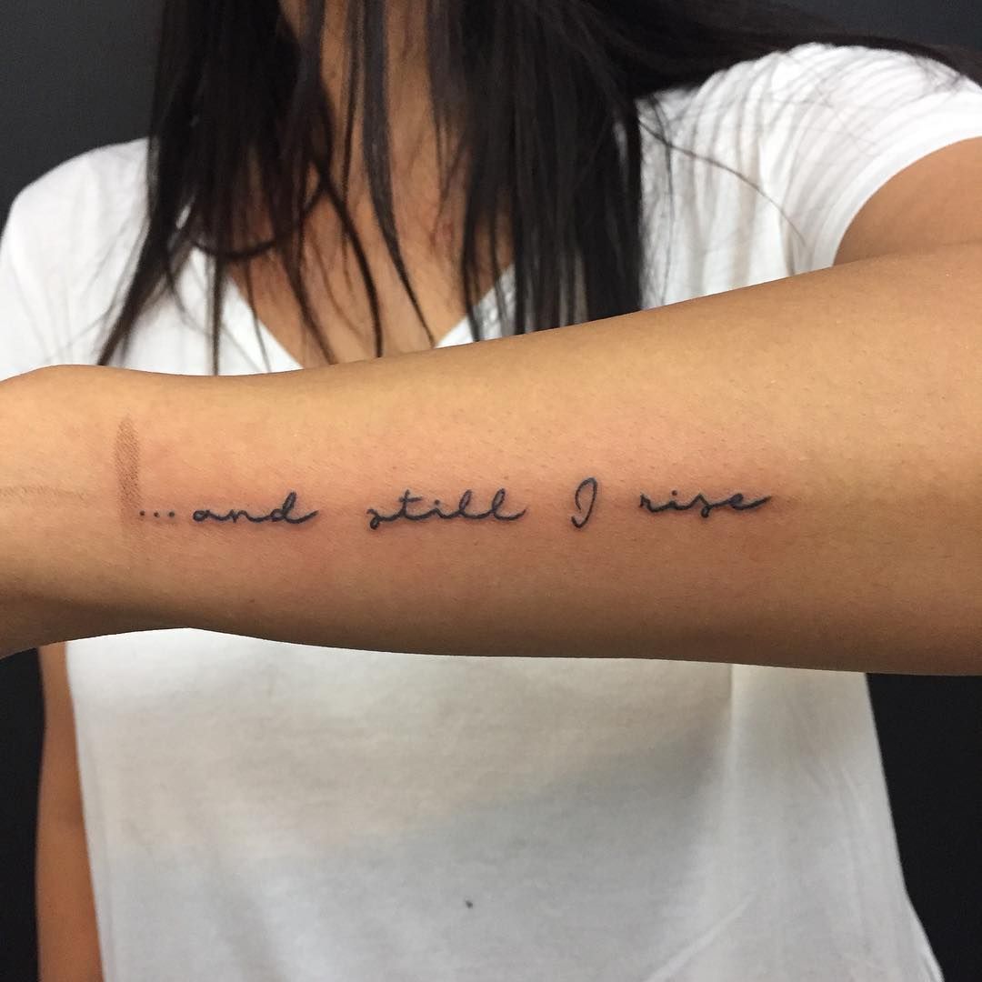 Arm Tattoo Quotes Tatto Design