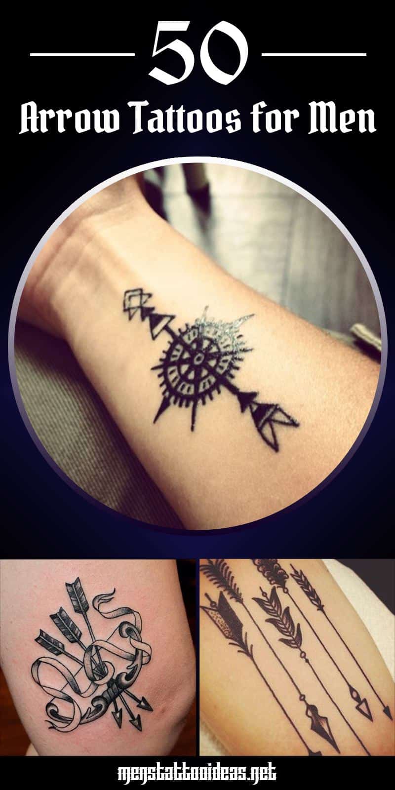 15 Arrow Tattoo Ideas for Men: Unique Designs Revealed