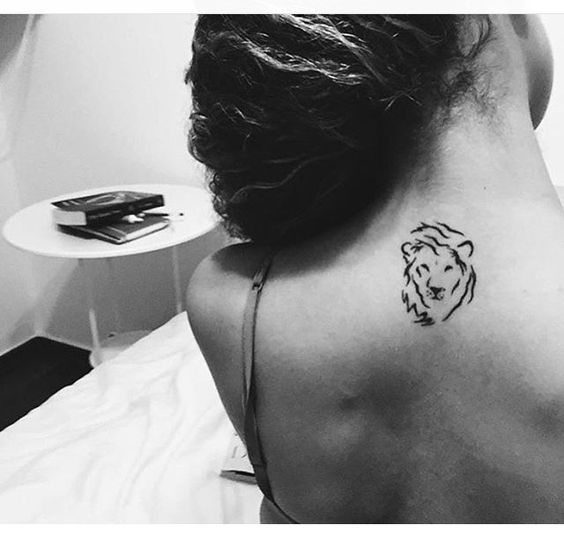 Astounding Small Lion Tattoo Small Lion Tattoos Small Tattoos