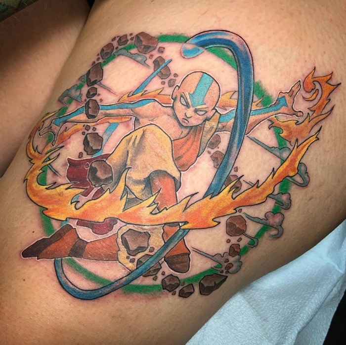 Avatar The Last Airbender Dise Os De Tatuajes 2019 Avatar Tattoo