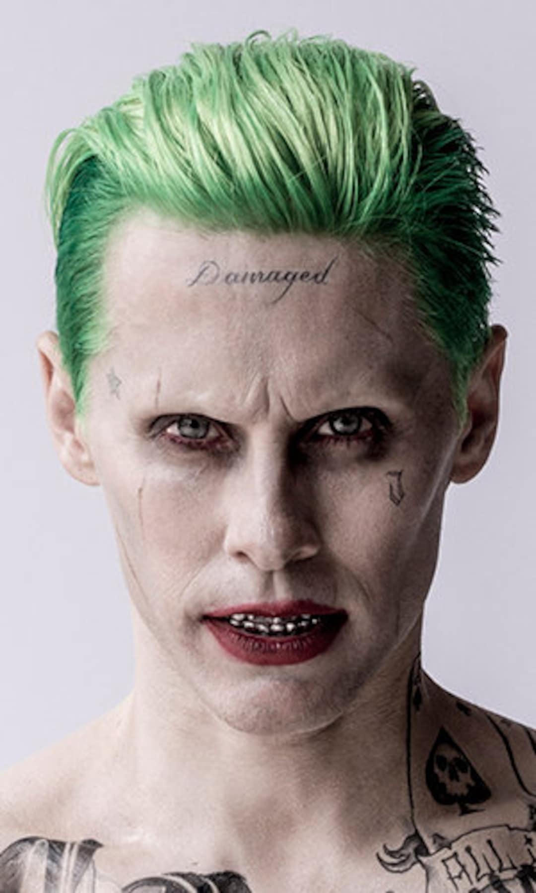 Award Winning Suicide Squad Jared Leto Joker Temp Tattoo Etsy