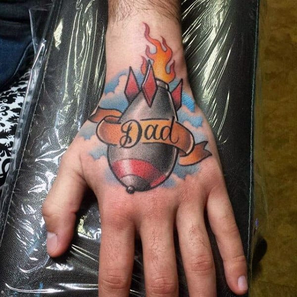 Awesome Small Rip Dad Tattoos On Wrist Free