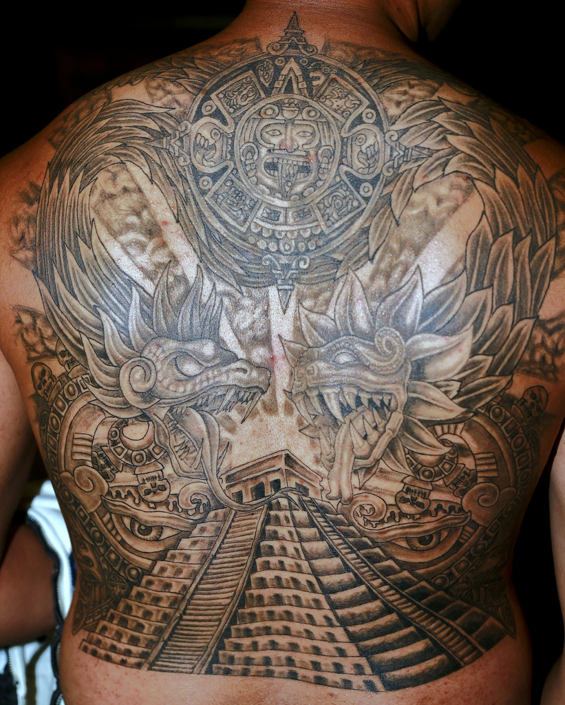 Aztec Dragon Tattoo Aztec Tattoos Dragon Tattoo Designs Aztec Tattoo