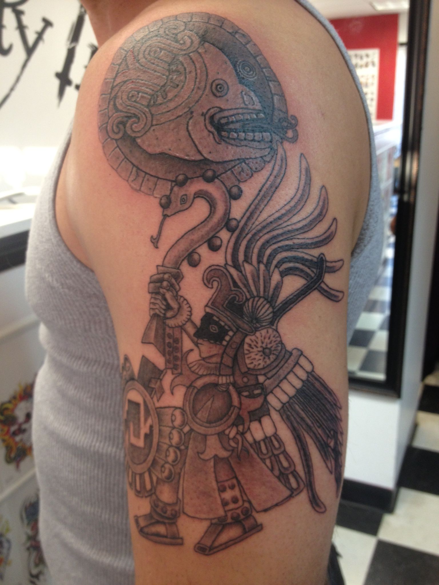 Aztec God of War Tattoo Designs: Powerful Ink Ideas